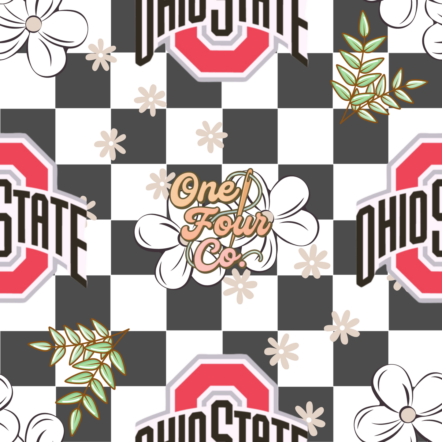 Ohio State Checkered