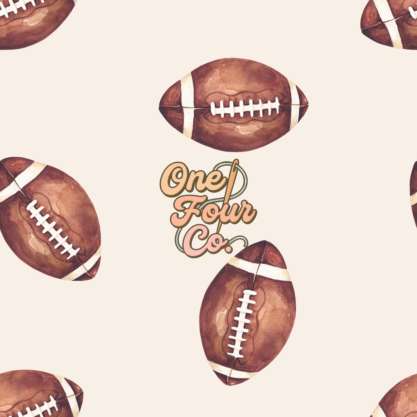 Cream Football